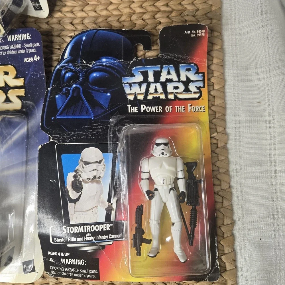 Lot Of 4 Vintage Star Wars‎ Kenner Hasbro Figures 2003 1995 New Original Sealed